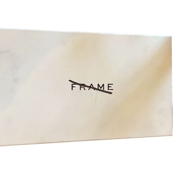 Frame Le Osborne Noir Black Slide NWB Size 39 8 1/2 - Picture 10 of 11